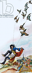Постер Квинто Надир (дет) Baron Munchausen being carried away by ducks Постер Квинто Надир (дет) Baron Munchausen being carried away by ducks