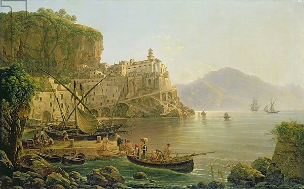 View Towards Atrani on the Amalfi, 1817