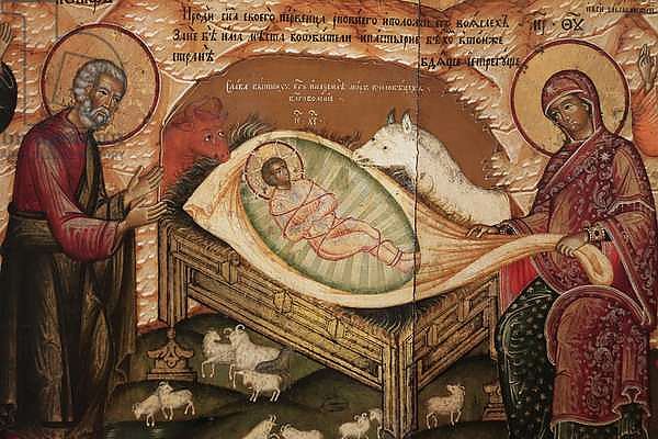 The Nativity, 1701, Vologdda, Ivan Markov, Russian Museum