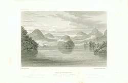 Постер The Mississippi. Sunrise Below St.Anthonys Falls Постер The Mississippi. Sunrise Below St.Anthonys Falls