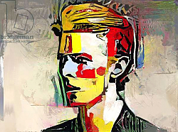Постер Гордон Марк (совр) picasso reimagined - David Bowie Постер Гордон Марк (совр) picasso reimagined - David Bowie