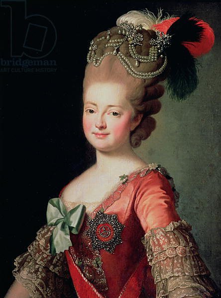 Portrait of Maria Fyodorovna