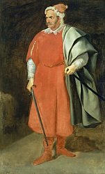 Постер Веласкес Диего (DiegoVelazquez) Portrait of the Buffoon 'Redbeard', Cristobal de Castaneda, c.1636 Постер Веласкес Диего (DiegoVelazquez) Portrait of the Buffoon 'Redbeard', Cristobal de Castaneda, c.1636