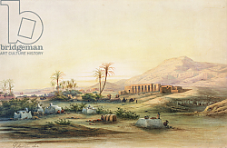 Постер Марилья Проспер Valley of the Nile with the Ruins of the Temple of Seti I, 1844 Постер Марилья Проспер Valley of the Nile with the Ruins of the Temple of Seti I, 1844