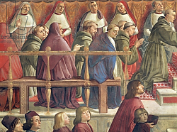 Постер Гирландайо Доменико The Approval of the Order by Pope Honorius III, scene from the life of St. Francis of Assisi Постер Гирландайо Доменико The Approval of the Order by Pope Honorius III, scene from the life of St. Francis of Assisi