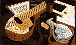 Постер Грис Хуан The Mandolin; La Mandoline, 1921 Постер Грис Хуан The Mandolin; La Mandoline, 1921