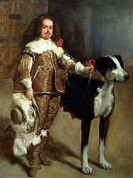 Постер Веласкес Диего (DiegoVelazquez) A Buffoon sometimes and incorrectly called Antonio The Englishman Постер Веласкес Диего (DiegoVelazquez) A Buffoon sometimes and incorrectly called Antonio The Englishman