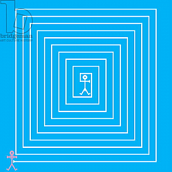 Постер ЗисИзНотМи (совр) Male Maze Icon, 2006 Постер ЗисИзНотМи (совр) Male Maze Icon, 2006