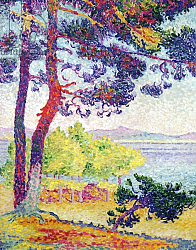 Постер Кросс Анри Afternoon at Pardigon, Var, 1907 Постер Кросс Анри Afternoon at Pardigon, Var, 1907