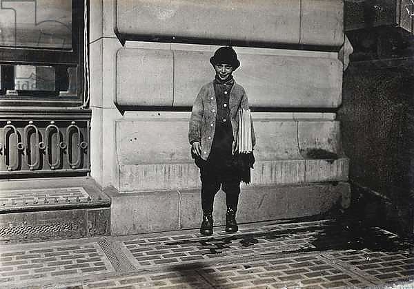 Newsboy, 1909