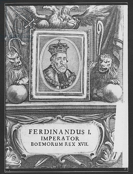 Emperor Ferdinand I, King of Bohemia