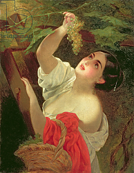 Постер Брюллов Карл Italian Midday, 1831 Постер Брюллов Карл Italian Midday, 1831