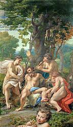 Постер Корреджо (Correggio) Allegory of the Vices, 1529-30 Постер Корреджо (Correggio) Allegory of the Vices, 1529-30