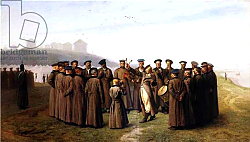 Постер Жером Жан Леон Russian Soldiers Relaxing, 1855 Постер Жером Жан Леон Russian Soldiers Relaxing, 1855