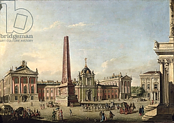 Постер Мейер Йоханн View of the Old Market and the Front Gate of the Schloss Sanssouci, 1773 Постер Мейер Йоханн View of the Old Market and the Front Gate of the Schloss Sanssouci, 1773