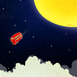 Постер Жао Йойо To the moon Постер Жао Йойо To the moon