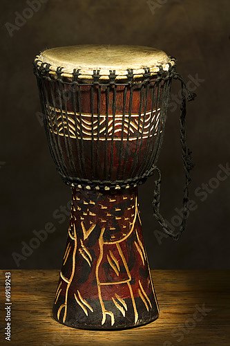 Remo DJ-0010-PM DJEMBE AFRICAN Африканский барабан джембе 24