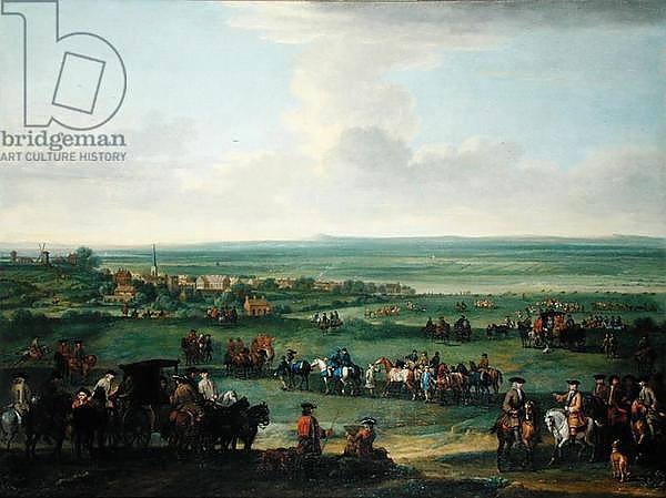 George I at Newmarket, 4th or 5th October 1717, c.1717