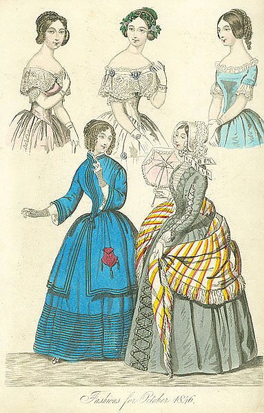 Fashions for October 1846 №2