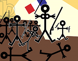 Постер ЗисИзНотМи (совр) Liberty Leading the People Icon, 2006 Постер ЗисИзНотМи (совр) Liberty Leading the People Icon, 2006