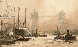 Постер Дикстон Чарльз Tower Bridge from Cherry Garden Pier, c.1900 Постер Дикстон Чарльз Tower Bridge from Cherry Garden Pier, c.1900