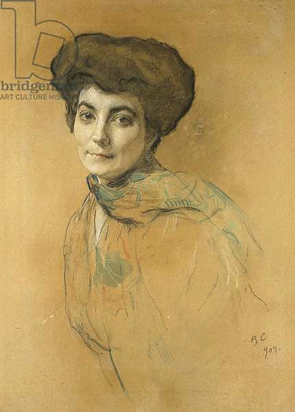Portrait of Elena Ivanovna Roerich, 1909