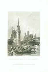 Постер The Church of vasili Blagennoi. Moscow Постер The Church of vasili Blagennoi. Moscow