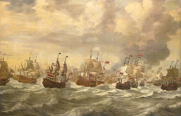 Episode from the Four Day Battle at Sea