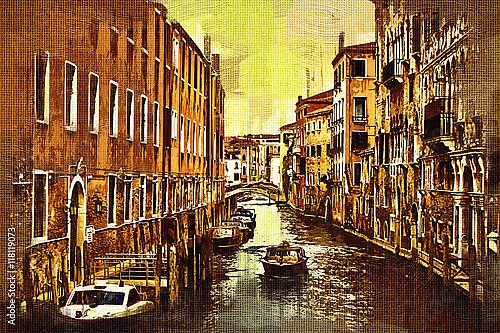 Венецианская улица - канал