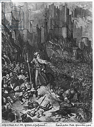Постер Доре Гюстав The Wandering Jew, engraved by Felix Jean Gauchard Постер Доре Гюстав The Wandering Jew, engraved by Felix Jean Gauchard