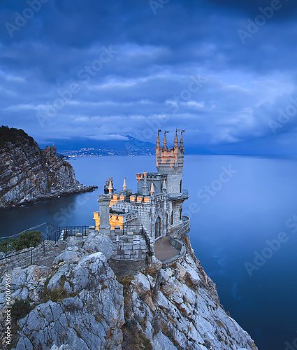 Постер Крым, замок Ласточкино гнездо  1