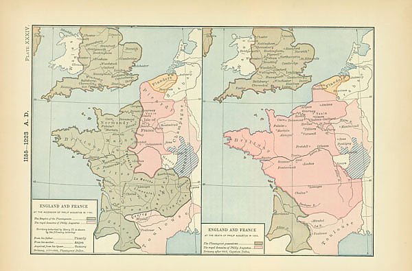 Англия и Франция (1155-1223) 1