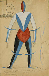 Постер Малевич Казимир Aviator, Costume design for the opera Victory over the sun by Aleksei Kruchenykh, 1913 Постер Малевич Казимир Aviator, Costume design for the opera Victory over the sun by Aleksei Kruchenykh, 1913