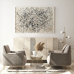 «Мысли о тебе» в интерьере современной спальни с черной кроватью