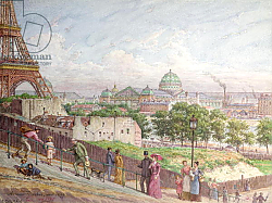 Постер Дюрбе Арно The Steps at the rue Alboni, 1897 Постер Дюрбе Арно The Steps at the rue Alboni, 1897