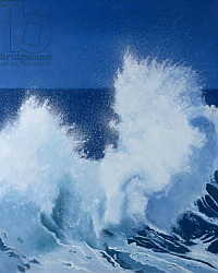 Постер Берн Алан (совр) Two Little Waves Breaking, 1989 Постер Берн Алан (совр) Two Little Waves Breaking, 1989