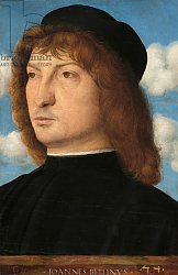 Постер Беллини Джованни Portrait of a Venetian Gentleman, c.1500 Постер Беллини Джованни Portrait of a Venetian Gentleman, c.1500