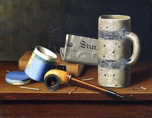Still-life with Blue Tobacco Box, 1878