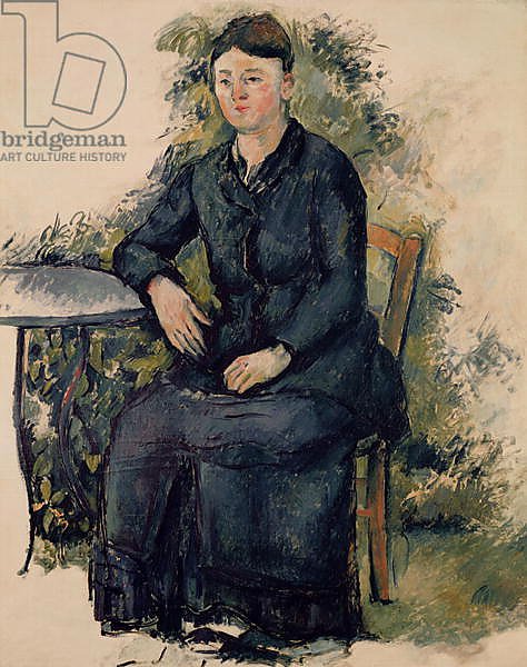 Madame Cezanne in the Garden, 1880-82