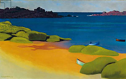 Постер Валлоттон Феликс Bay at Tregastel, 1917 Постер Валлоттон Феликс Bay at Tregastel, 1917