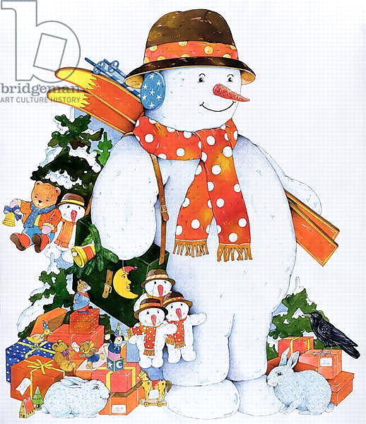 Snowman with Skis, 1998