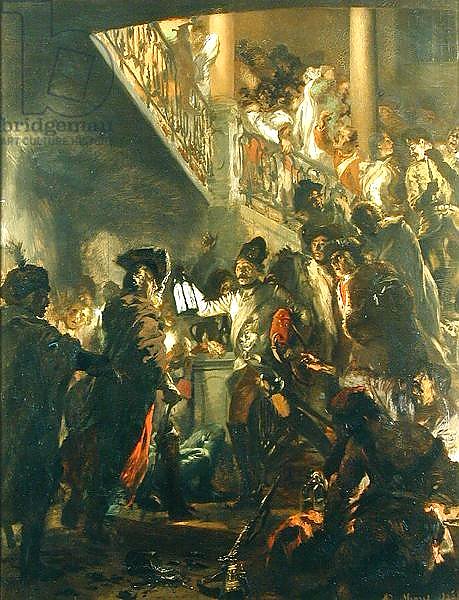 Frederick II the Great in Lissa, Bonsoir, Messieurs! 1858