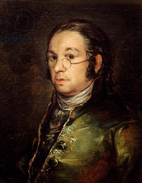 Self Portrait with Glasses, 1788-98