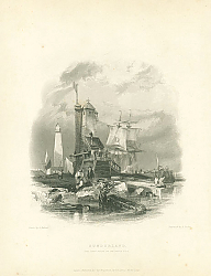 Постер Sunderland. The Light House on the South Pier Постер Sunderland. The Light House on the South Pier