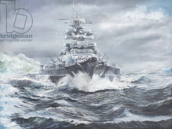 Bismarck off Greenland coast 1900hrs 23rdMay 1941, 2007,