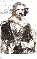 Постер Дик Энтони T.854 Portrait of Lucas Vorsterman, c.1631 Постер Дик Энтони T.854 Portrait of Lucas Vorsterman, c.1631