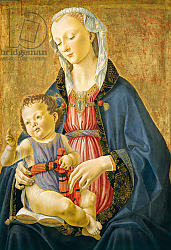 Постер Гирландайо Доменико Madonna and Child, c. 1470- 75 Постер Гирландайо Доменико Madonna and Child, c. 1470- 75
