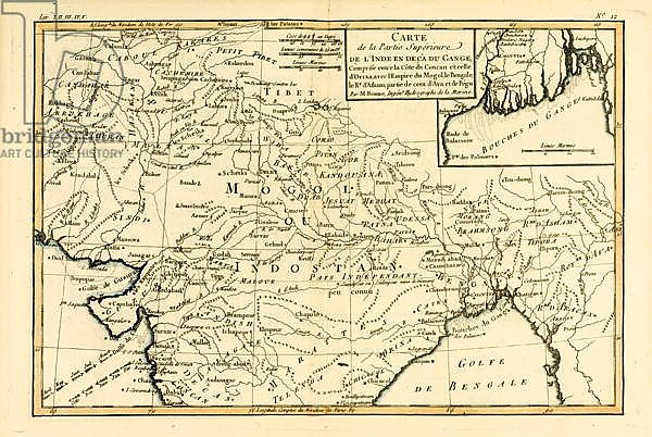 Northern India, 1780