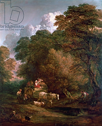 Постер Гейнсборо Томас The Market Cart, 1786 Постер Гейнсборо Томас The Market Cart, 1786