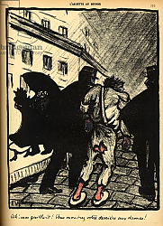Постер Валлоттон Феликс Two policemen take away a tramp dressed in rags, from 'Crimes and Punishments', 1902 Постер Валлоттон Феликс Two policemen take away a tramp dressed in rags, from 'Crimes and Punishments', 1902